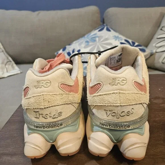 New Balance 9060 X Joe Freshgoods Inside Voices Penny Cookie Pink - Picture 4 of 6